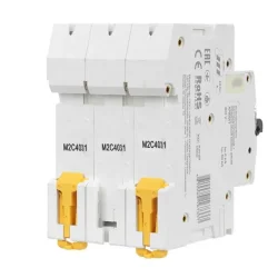 Выключатель автоматический модульный 3п C 40А M10N ARMAT IEK AR-M10N-3-C040