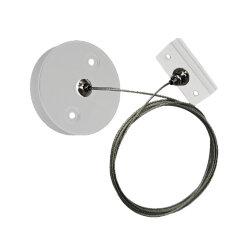 Подвесное крепление для шинопровода SMART белый, Denkirs TR2106-WH