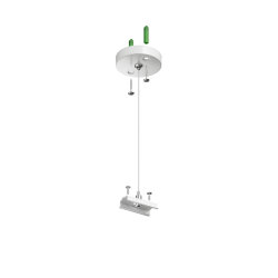 Подвесное крепление для шинопровода SMART белый, Denkirs TR2106-WH