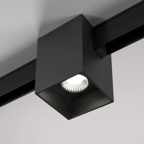 Slim Magnetic Трековый светильник 12W 4200K Solo чёрный 85055/01 85055/01 - фото