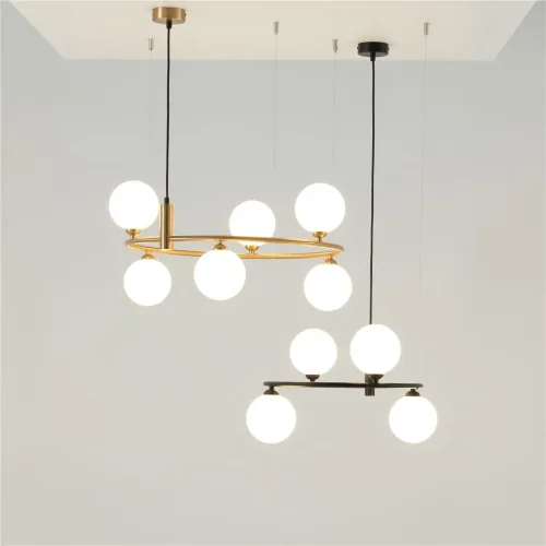 Подвесной светильник Ring G9х6 (Латунь) - фото 5