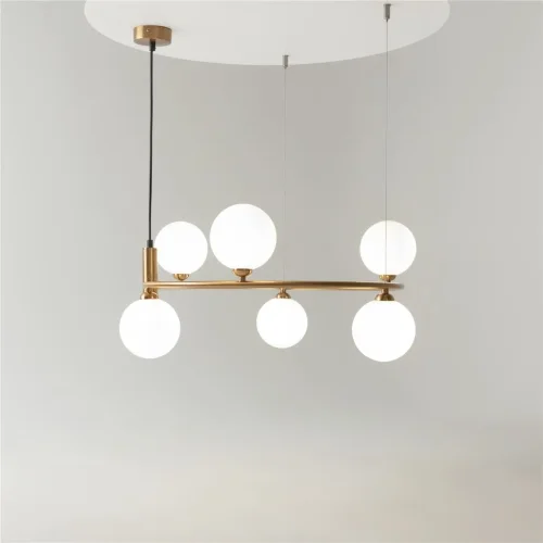 Подвесной светильник Ring G9х6 (Латунь) - фото 10