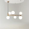 Подвесной светильник Круг / Ring G9х6 (Медь) MOD013PL-06BS1 - фото 9