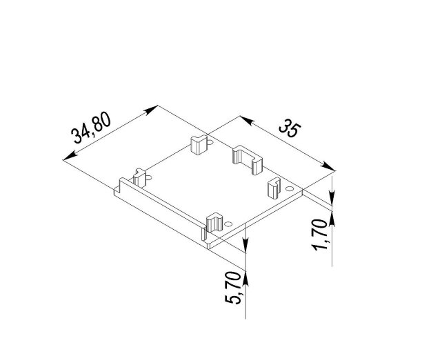 Заглушка для LC-LP-3535 - фото 2