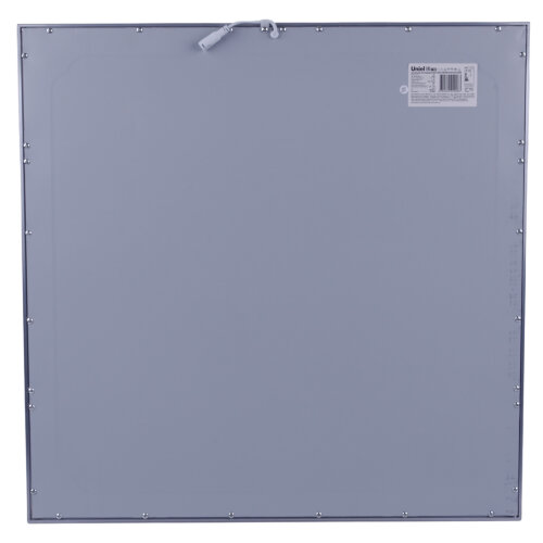 ULP-6060-42W-NW EFFECTIVE SILVER Светильник светодиодный потолочный встраиваемый, Белый свет 4000K, Корпус серебристый, В комплекте с и-п. - фото 3