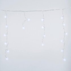 ULD-B2005-048-DTA WHITE IP20 Бахрома светодиодная, 2м, 48 светодиодов, Белый свет, Провод прозрачный