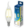 LED-CW35-6W-WW-E14-CL GLA01TR Лампа светодиодная, Форма свеча на ветру, прозрачная, Серия Air, Теплый белый свет 3000K - фото 3