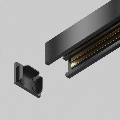 Заглушки к накладному/встраиваемому шинопроводу Exility X 2шт, черные (Черный) TRA239EC-41B - фото 4