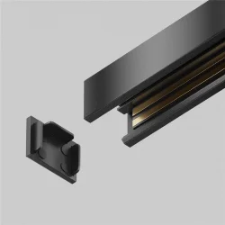 Заглушки к накладному/встраиваемому шинопроводу Exility X 2шт, черные (Черный) TRA239EC-41B