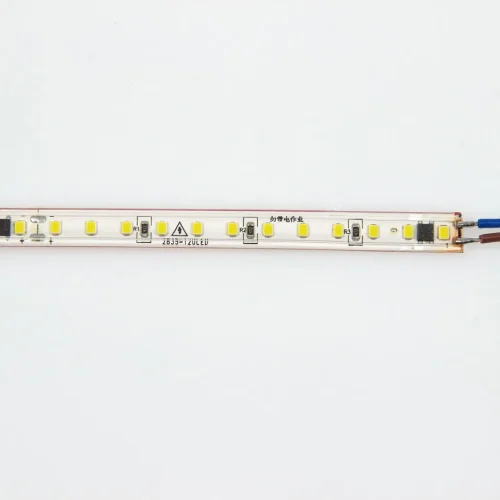 Светодиодная лента 220VAC, 2835, 120led/m, 4.8W/m, day white 4000K, A117, IP67, 10mm, со скотчем - фото III