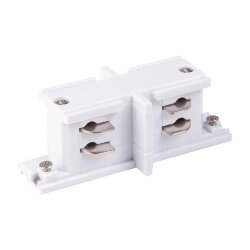 Коннектор прямой внутренний для трехфазного шинопровода белый TRC-1-3-II-WH (039593)