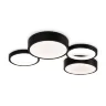 Потолочный светильник FR6080CL-L92B Молекула / Molecule 69 Вт LED с пультом ДУ (Черный) FR6080CL-L92B - фото 8