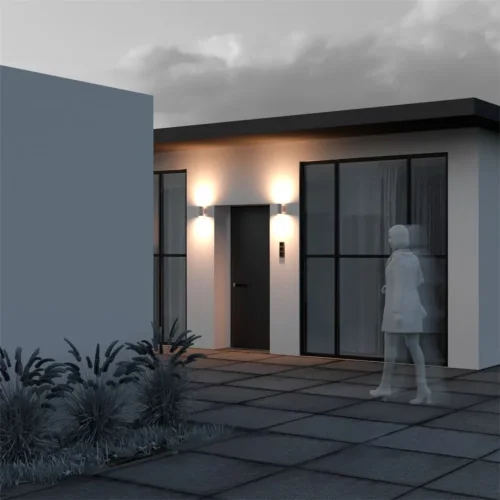 Настенный светильник (бра) Shim 3000К 10Вт IP 65 (Белый) - фото 10