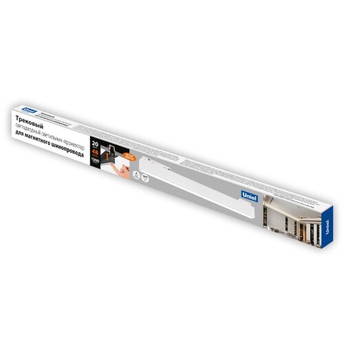 ULB-M70-20W-4000K-35 WHITE Светильник-прожектор линейный светодиодный трековый, Для магнитных шинопроводов, 2000 Лм, Белый свет 4000К, Белый - фото 7
