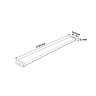 ULO-C01A 32W-4000K-L125 IP40 WHITE Светильник линейный светодиодный накладной, Белый свет 4000К, 3400Лм, Корпус белый. - фото 2