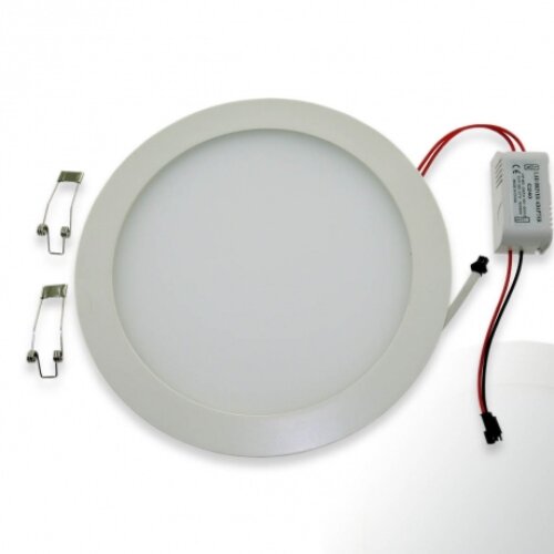 Встраиваемая светодиодная панель RL 24 W 6K - фото