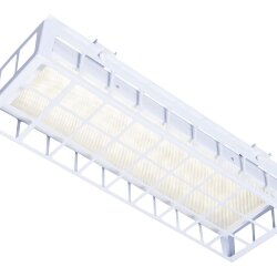 Накладной светодиодный светильник для спортзалов с защитной решеткой 40 Вт IP65 650х250х95 мм 4000К Призма