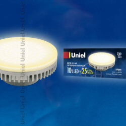 LED-GX70-10W-WW-GX70 Лампа светодиодная GX70 теплый белый свет, Упаковка картон