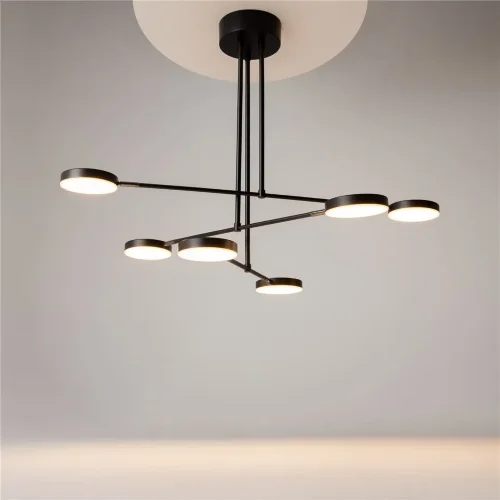 Подвесной светильник Fad 3000K 40Вт (Черный) - фото 3