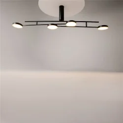 Потолочный светильник Fad 3000К 26Вт (Черный)