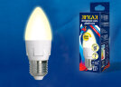 LED-C37 7W/3000K/E27/FR/DIM PLP01WH Лампа светодиодная, диммируемая. Форма «свеча», матовая. Серия Яркая. Теплый белый свет (3000K) - фото