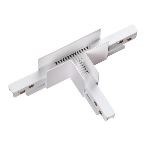 Соединитель Т-образный с токопроводом для шинопровода «Novotech» 135125, серия: FLUM. Фото 1.