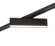 DK6430-BK Трековый светильник IP 20, 10 Вт, LED 3000, черный, алюминий.