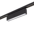 DK6430-BK Трековый светильник IP 20, 10 Вт, LED 3000, черный, алюминий. Фото 2