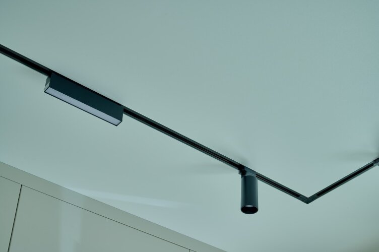 DK6430-BK Трековый светильник IP 20, 10 Вт, LED 3000, черный, алюминий. Фото 9