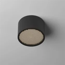 Потолочный светильник Glare GX53 x 12Вт (Черный)