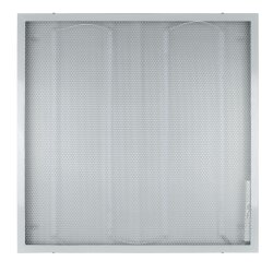 ULP-Q105 6060-45W-NW WHITE Светильник светодиодный потолочный универсальный, Белый свет 4000K, Рассеиватель призма, Встроенный и-п, Корпус белый.