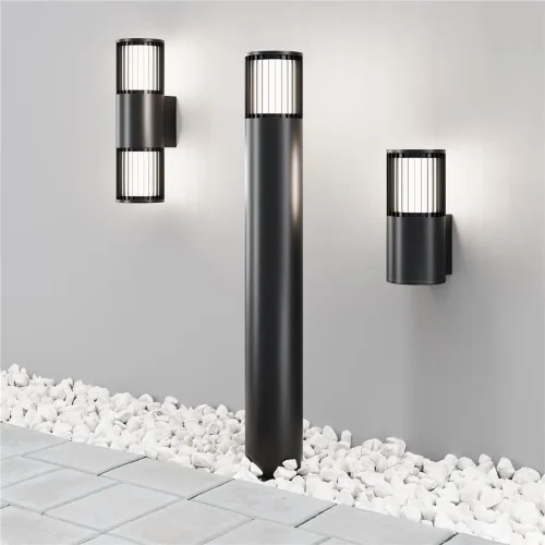 Ландшафтный светильник Alura E27х1 35 Вт IP 54 (Графит) - фото 4