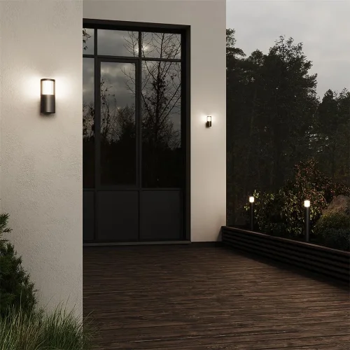 Ландшафтный светильник Alura E27х1 35 Вт IP 54 (Графит) - фото 9