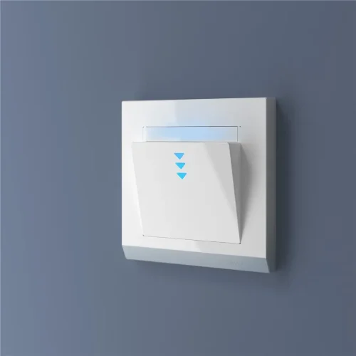 Рамка из поликарбоната на 1 пост Stark белый W0011801 - фото 3