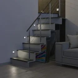 Рамка из поликарбоната на 1 пост Stark белый W0011801