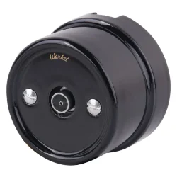 ТВ розетка черный ретро WL18-02-05