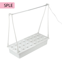 ULT-P44N-10W-SPLE IP65 AQUA SIMPLE WHITE Набор для гидропоники Минисад AQUA SIMPLE, светильник для растений светодиодный с подставкой, Спектр для фотосинтеза, Белый, TM ФитоЛето