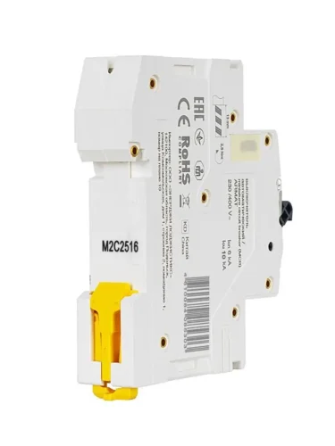 Выключатель автоматический модульный 1п C 25А M06N ARMAT IEK AR-M06N-1-C025 - фото 3