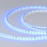 Светодиодная лента RT-A120-5mm 24V Blue (9.6 W/m, IP20, 2835, 5m) (Arlight, 9.6 Вт/м, IP20) 015660(3) - фото