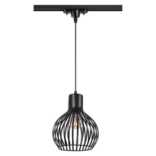 Подвес трековый  однофазный трехжильный «Novotech» 370425, серия: ZELLE (крепление к треку). Фото 1.