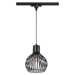 Подвес трековый однофазный трехжильный «Novotech» 370425, серия: ZELLE (крепление к треку)