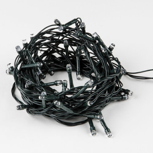 ULD-S0280-020-DGA MULTI IP20 Гирлянда светодиодная с контроллером, 20 светодиодов, длина 2.8 м, цвет свечения разноцветный, IP20, провод зеленый - фото 4