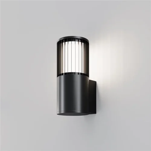 Настенный светильник (бра) Alura E27х1 35 Вт IP 54 (Графит) - фото 3