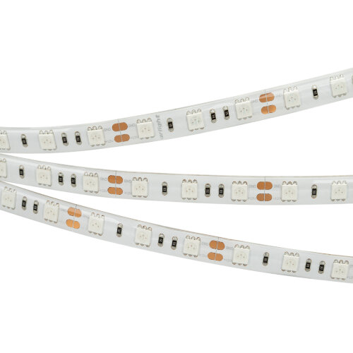 Светодиодная лента RTW 2-5000SE 12V Green 2х (5060, 300 LED, LUX) (Arlight, 14.4 Вт/м, IP65) 015434 - фото 4