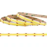 Светодиодная лента COB, 608 chip/m, CCT 2700-6500K, 24V, 14W/m, CRI>90, P10, IP20, A254 - фото III