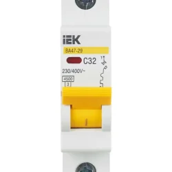Выключатель автоматический модульный 1п C 32А 4.5кА ВА47-29 KARAT IEK MVA20-1-032-C