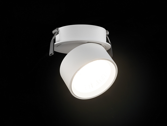 Встраиваемый светильник Rink 10W Белый 3000К, R-SRC-WH-WW. Фото 2