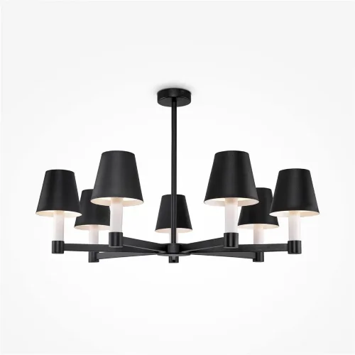 Подвесной светильник Tet-a-tet E14x7 (Черный) - фото 2