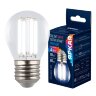 LED-G45-4W-4000K-E27-CL GLY01TR Лампа светодиодная, Форма шар, прозрачная, Серия Яркая A++, Белый свет 4000K - фото 4