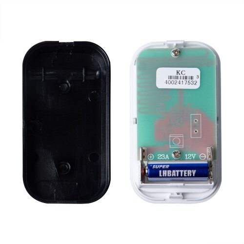 UDB-094W-R1T1-38S-BL-SL Звонок электронный, 220В, Радиус действия 150 м, Черный с серебристым - фото 6